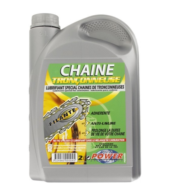 Huile filante spéciale chaine tronconneuse - Bidon 2 l - MINERVA