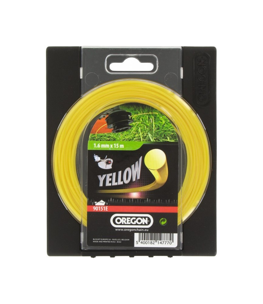 Fil rond pour débrousailleuse - 1.6 mm x 15 M - OREGON Fil rond pour débrousailleuse - 1.6 mm x 15 M - OREGON