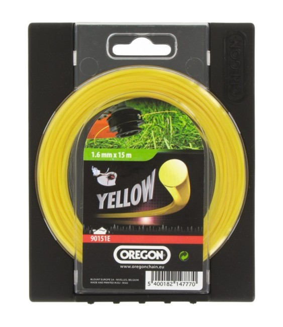 Fil rond pour débrousailleuse - 1.6 mm x 15 M - OREGON