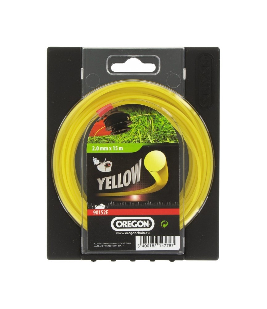 Fil rond pour débrousailleuse - 2 mm x 15 M - OREGON