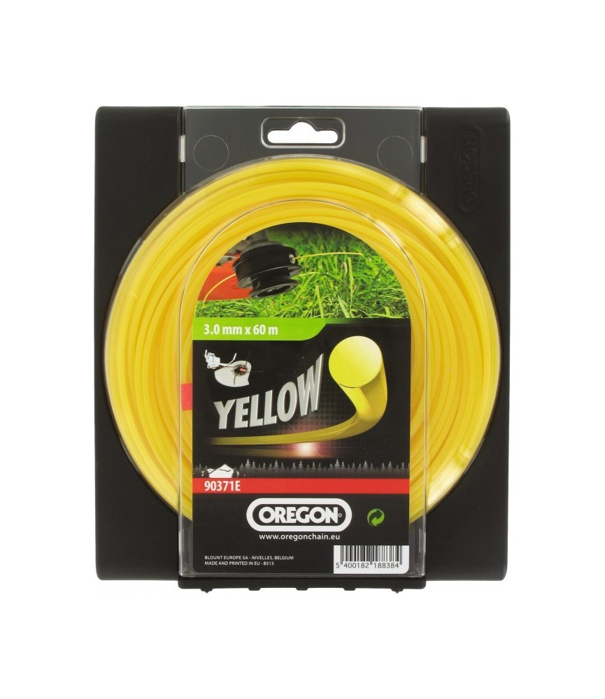 Fil rond pour débrousailleuse - 3 mm x 60 M - OREGON Fil rond pour débrousailleuse - 3 mm x 60 M - OREGON