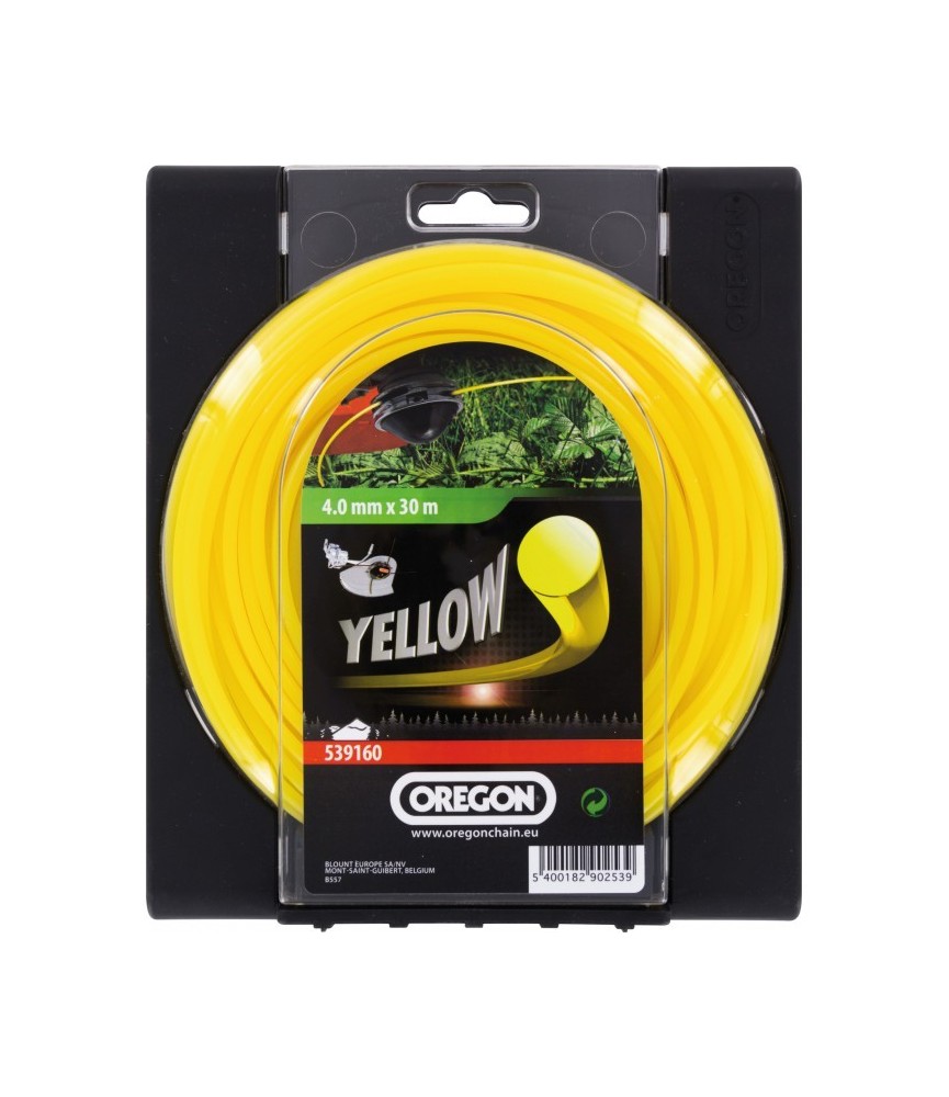 Fil rond pour débrousailleuse - 4 mm x 30 M - OREGON
