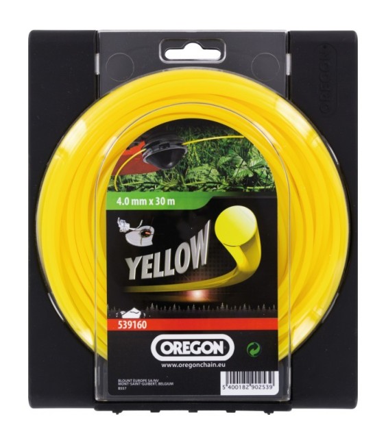 Fil rond pour débrousailleuse - 4 mm x 30 M - OREGON