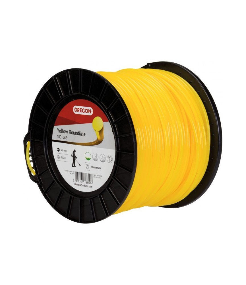 Fil rond pour débrousailleuse - 4 mm x 140 M - OREGON Fil rond pour débrousailleuse - 4 mm x 140 M - OREGON