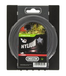 Fil étoile pour débrousailleuse - Nylium starline - 2.4 mm x 15 M - OREGON