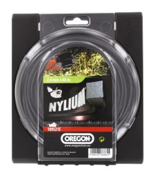 Fil carré pour débrousailleuse - Nylium - 2.4 mm x 60 M - OREGON