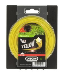 Fil étoile tranchant pour débrousailleuse - Nylium starline - 1.3 mm x 15 M - OREGON