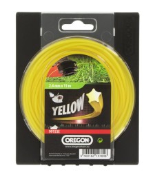 Fil étoile tranchant pour débrousailleuse - Nylium starline - 2.4 mm x 15 M - OREGON