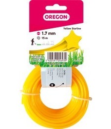 Fil étoile tranchant pour débrousailleuse - Nylium starline - 3 mm x 15 M - OREGON