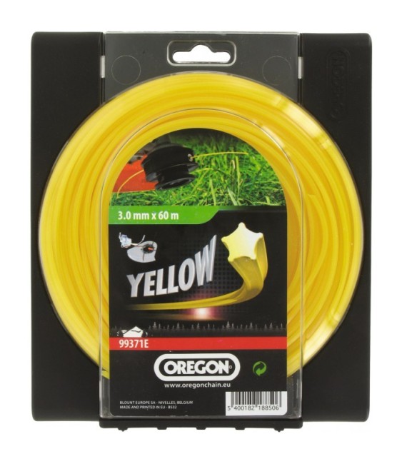 Fil étoile tranchant pour débrousailleuse - Nylium starline - 3 mm x 60 M - OREGON