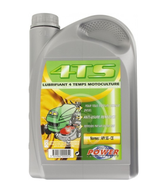 Lubrifiant 4 temps - Motoculture - 2 L - MINERVA