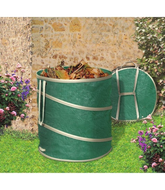 Sac de jardin à ressort - 100 L - CAP VERT