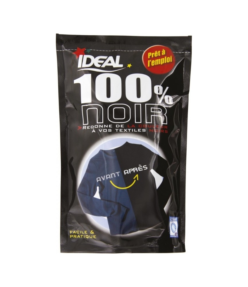 Teinture machine - Rénovateur 100 % Noir - IDEAL Teinture machine - Rénovateur 100 % Noir - IDEAL