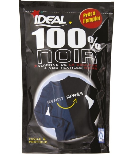 Teinture machine - Rénovateur 100 % Noir - IDEAL