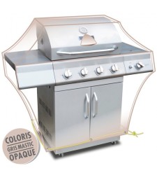 Housse de protection - Barbecue - Gris mastic - MOREL