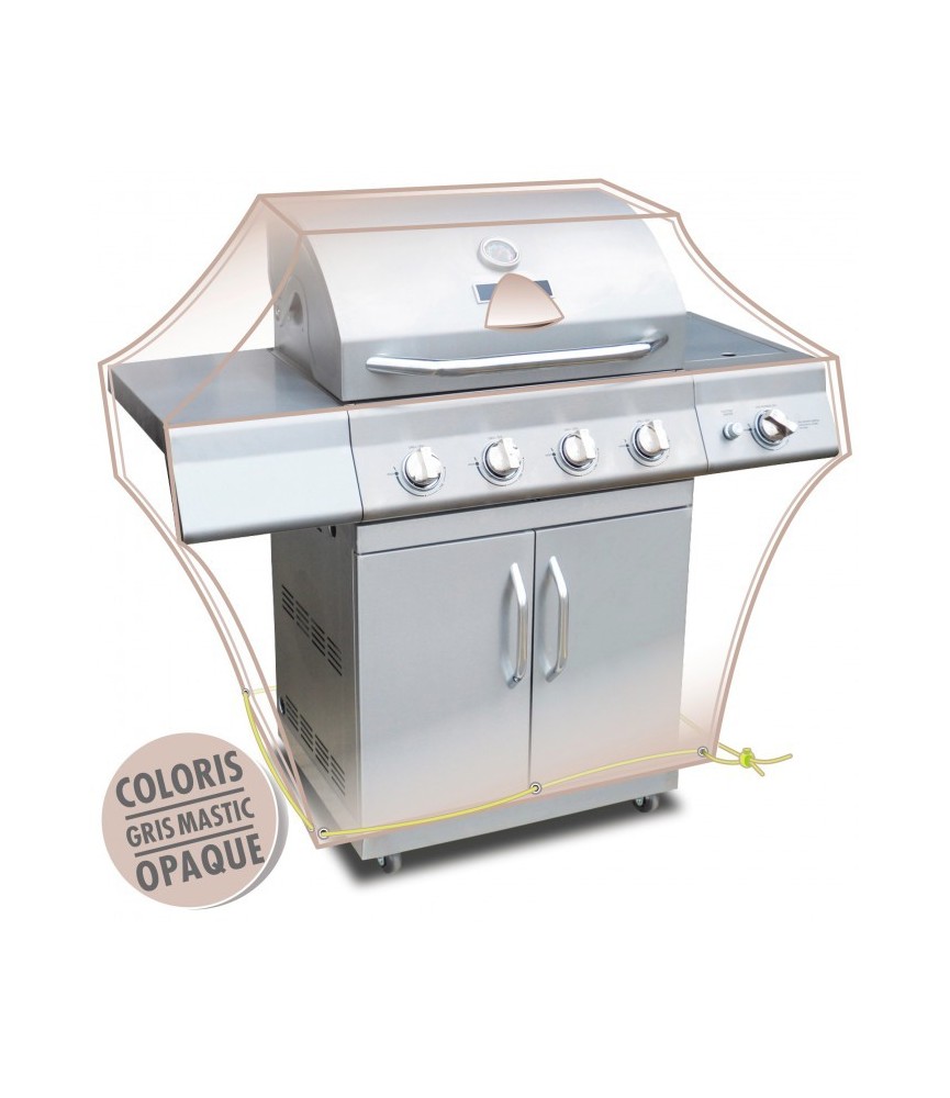 Housse de protection - Barbecue - Gris mastic - MOREL