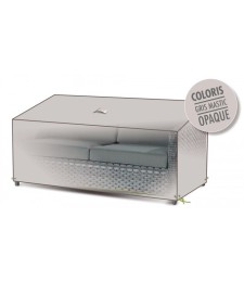 Housse de protection - Canapé 2 places - Gris mastic - MOREL
