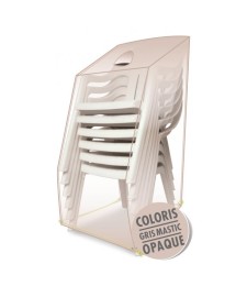 Housse de protection - Chaises empilable - Gris mastic - MOREL