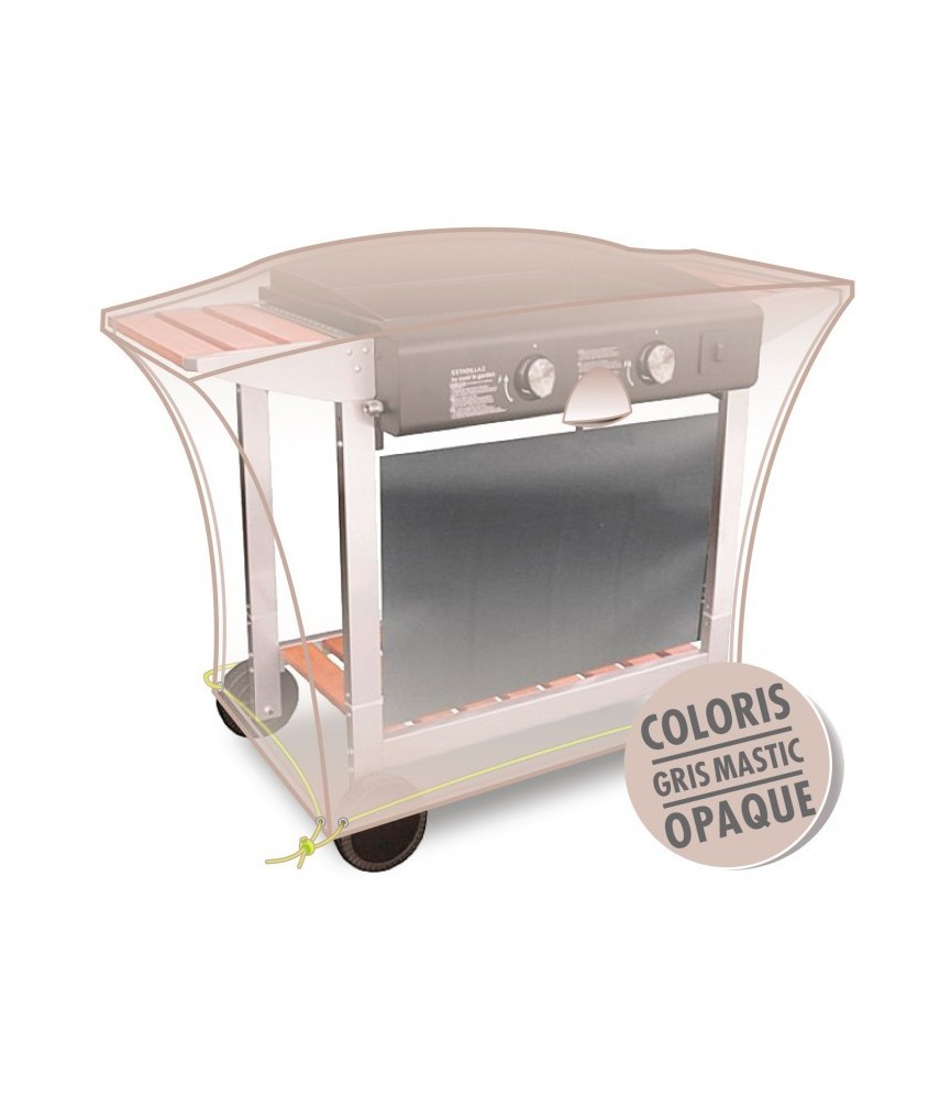 Housse de protection - Meuble plancha - Gris mastic - MOREL