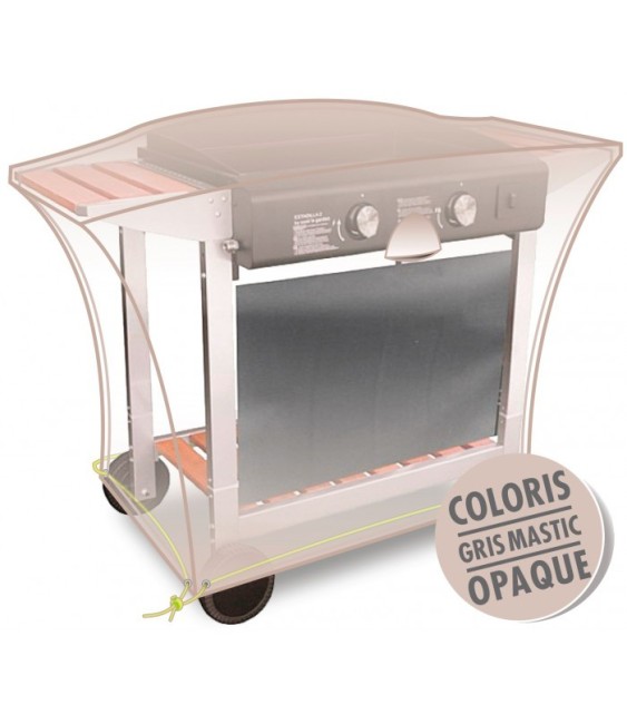 Housse de protection - Meuble plancha - Gris mastic - MOREL