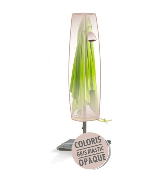 Housse de protection - Parasol droit - Gris mastic - MOREL