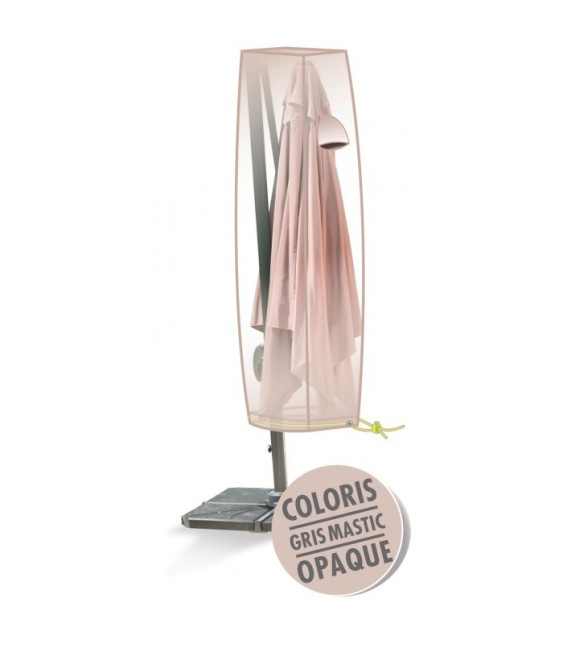 Housse de protection - Parasol déporté - Gris mastic - MOREL