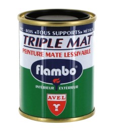 Triple mat - Noir - 100 ml - Flambo AVEL