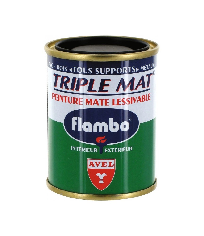 Triple mat - Noir - 100 ml - Flambo AVEL Triple mat - Noir - 100 ml - Flambo AVEL