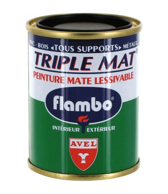 Triple mat - Noir - 100 ml - Flambo AVEL
