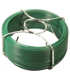 Bobinots fil attache - Acier galvanisé plastifié - Vert - 100 M - FILIAC
