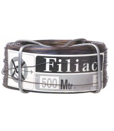 Bobinots fil attache - Acier recuit - 500 M x 0.55 mm - FILIAC