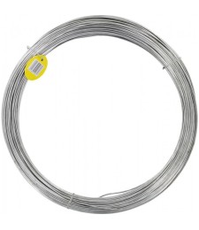 Fil de tension pour grillage - Acier galvanisé - N°14 - 100 M x 2.2 mm - FILIAC