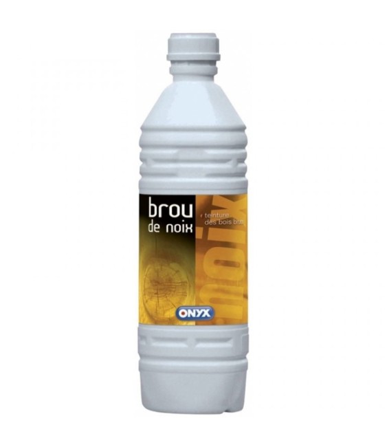 Dégraissant bois bruts et teinture - Brou de noix - 1 L - ONYX