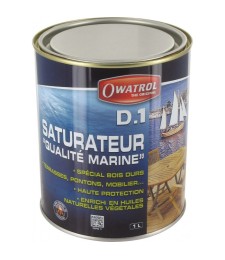 Saturateur bois tropicaux - 1 L - Incolore - OWATROL