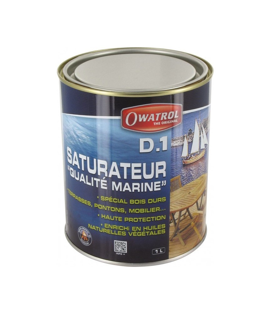 Saturateur bois tropicaux - 1 L - Incolore - OWATROL Saturateur bois tropicaux - 1 L - Incolore - OWATROL