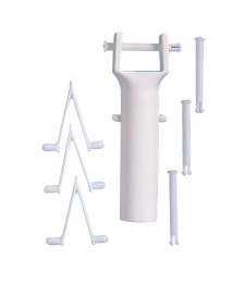 Kit pièces rechange manche (poignée + 3 ressorts + 3 goupilles) - EDG