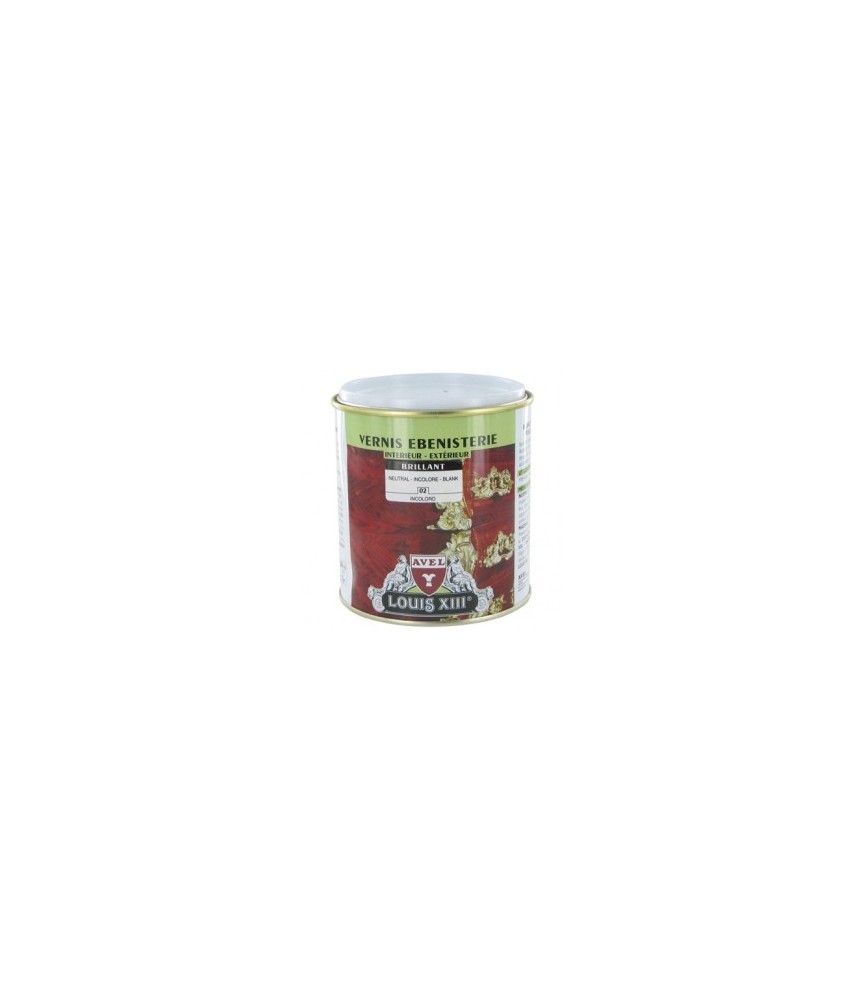 Vernis bois - Intérieur / Extérieur - Brillant - Incolore - 500 ml - AVEL Vernis bois - Intérieur / Extérieur - Brillant - Incolore - 500 ml - AVEL
