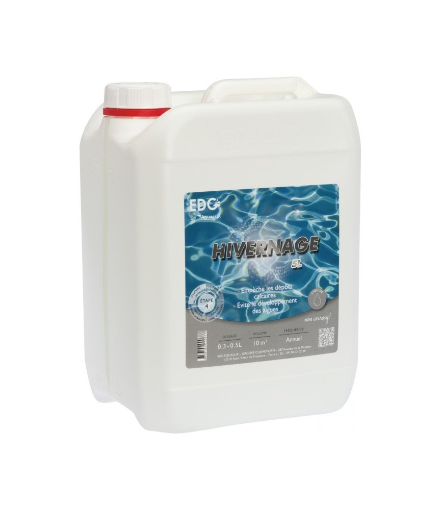 Hivernage liquide pour piscine - 5 L - EDG