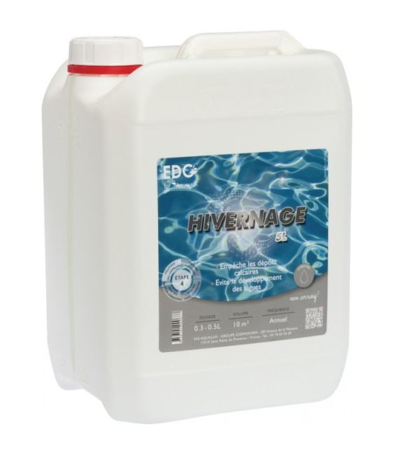 Hivernage liquide pour piscine - 5 L - EDG
