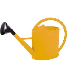 Arrosoir ovale - Parisien - Avec pomme - 6 L - Jaune miel - EDA