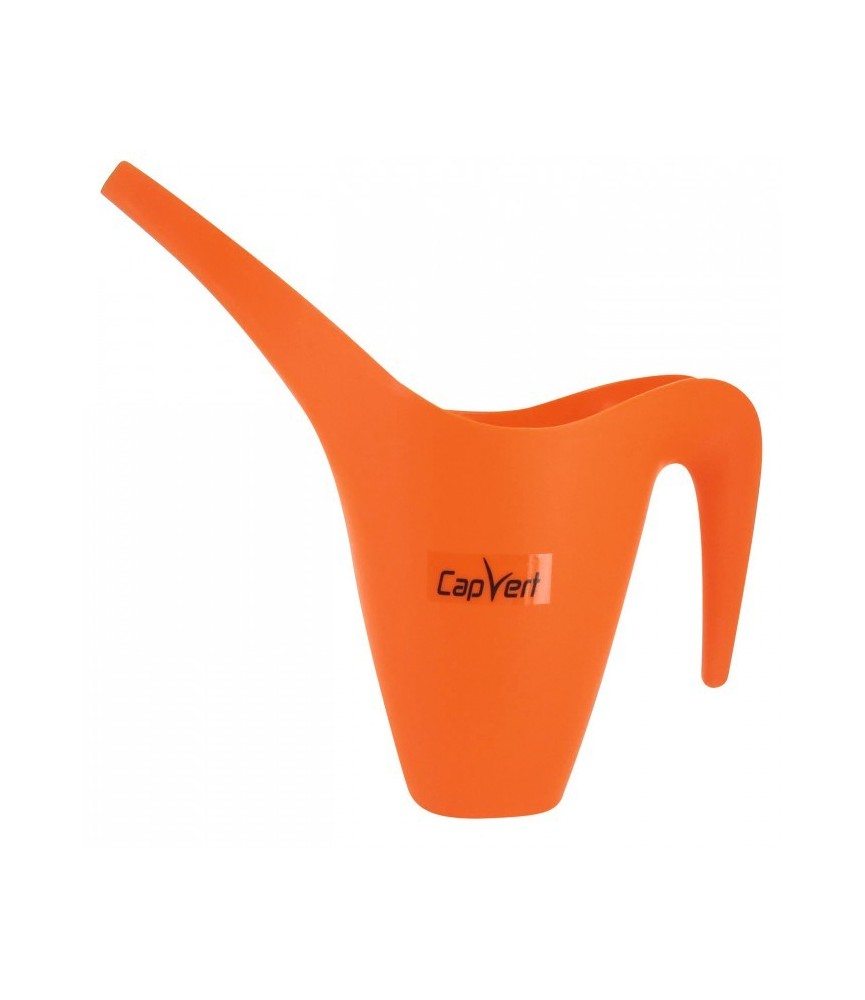 Arrosoir plastique -Long bec- 1.8 L - Orange - CAP VERT Arrosoir plastique -Long bec- 1.8 L - Orange - CAP VERT