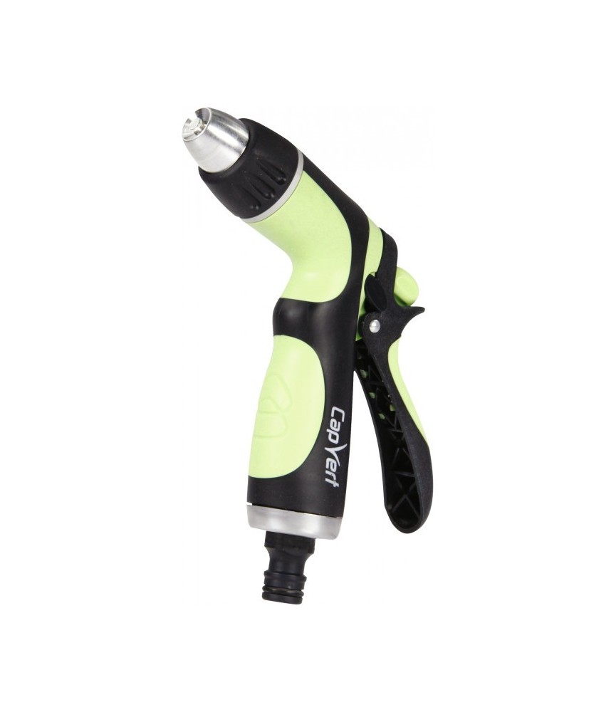 Pistolet à jet progessif avec poignée arrière - CAP VERT Pistolet à jet progessif avec poignée arrière - CAP VERT