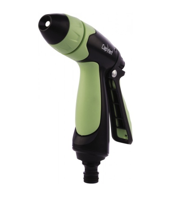 Pistolet à jet progressif - Poignée arrière - Bi-matière - CAP VERT