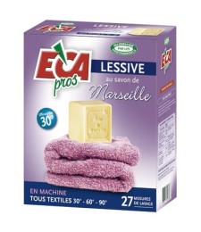 Lessive poudre - Savon de Marseille - 27 mesures de lavage - ECA