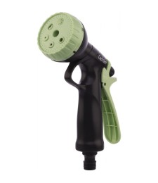 Pistolet à pomme jet progressif - 6 positions - Poignée arrière - CAP VERT