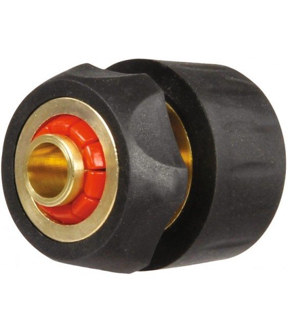 Raccord rapide STOP automatique - Laiton - 15 mm - CAP VERT