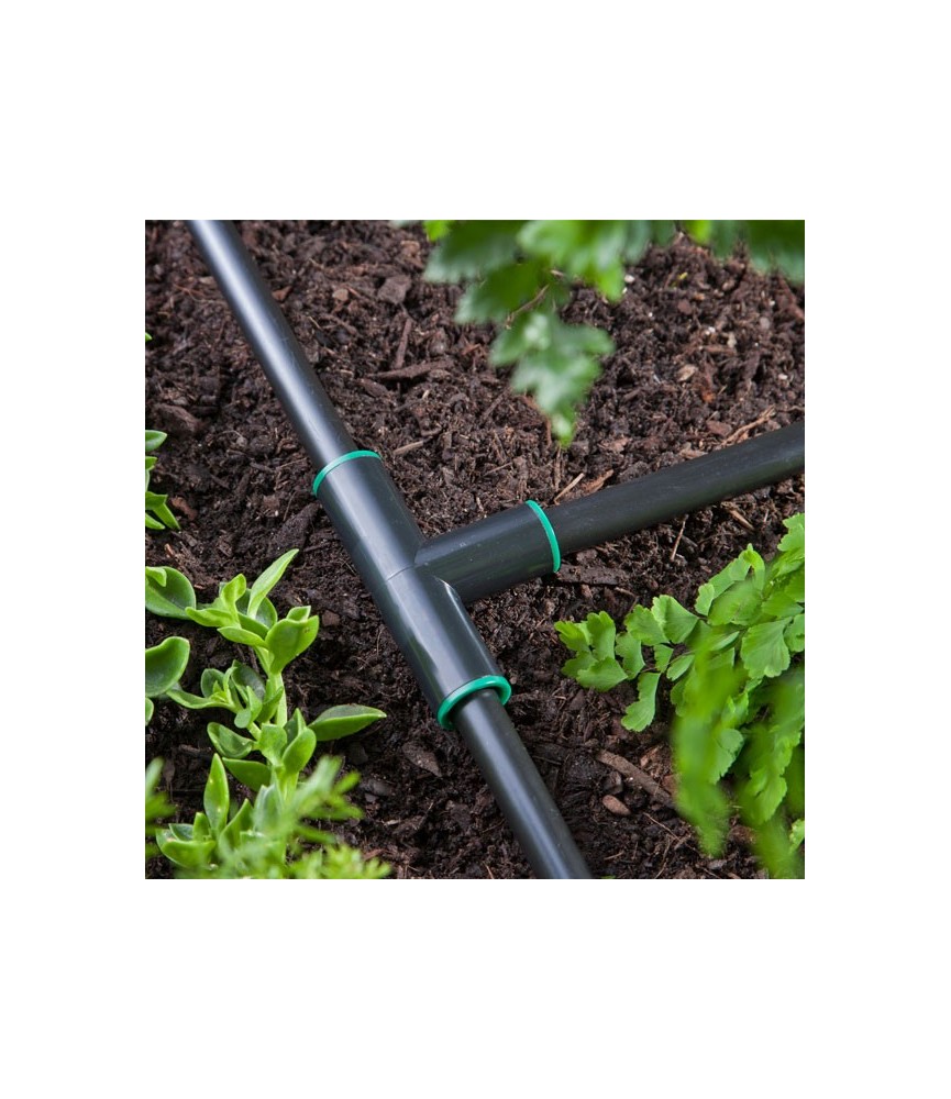 Té de compression pour tuyau de 16 mm - Lot de 1- RAINDRIP