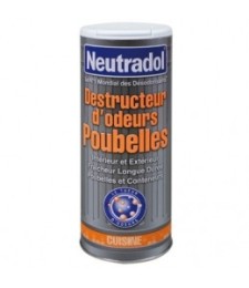 Destructeur d'odeur pour poubelle - Poudre 350 gr - NEUTRADOL
