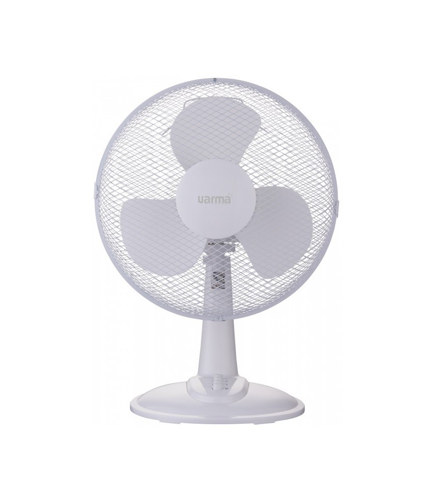 Ventilateur de table - Oscillant - 3 vitesses - Blanc - VARMA Ventilateur de table - Oscillant - 3 vitesses - Blanc - VARMA