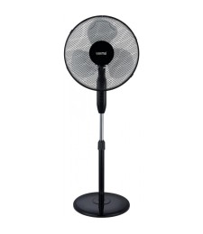 Ventilateur sur pied - Oscillant - 3 vitesses - Noir - VARMA
